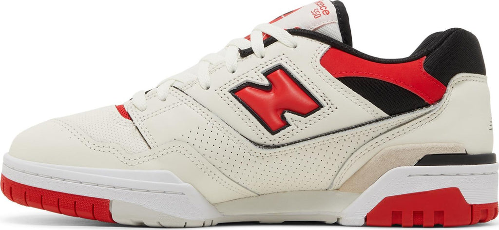 [BB550VTB] Mens New Balance 550 'SEA SALT TRUE RED'
