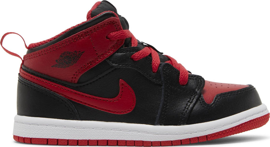 [DQ8425-060] Toddlers Air Jordan RETRO 1 MID 'ALTERNATE BRED (2022) (TD)'