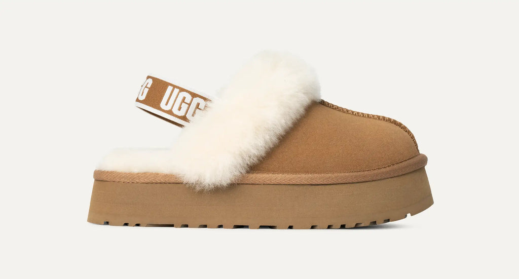 [1130395K-CHE] YOUTH UGG FUNKETTE SLIPPER 'CHESTNUT' (KIDS)
