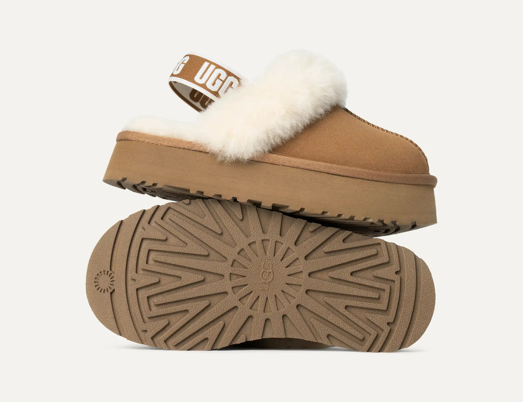 [1130395K-CHE] YOUTH UGG FUNKETTE SLIPPER 'CHESTNUT' (KIDS)