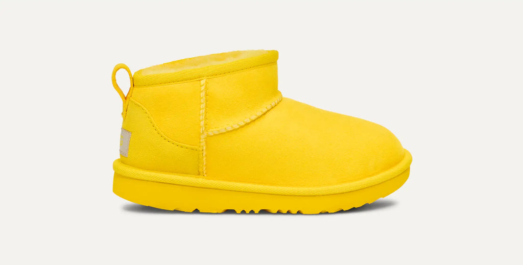 [1130750K-CAN] YOUTH UGG CLASSIC ULTRA MINI 'CANARY YELLOW'