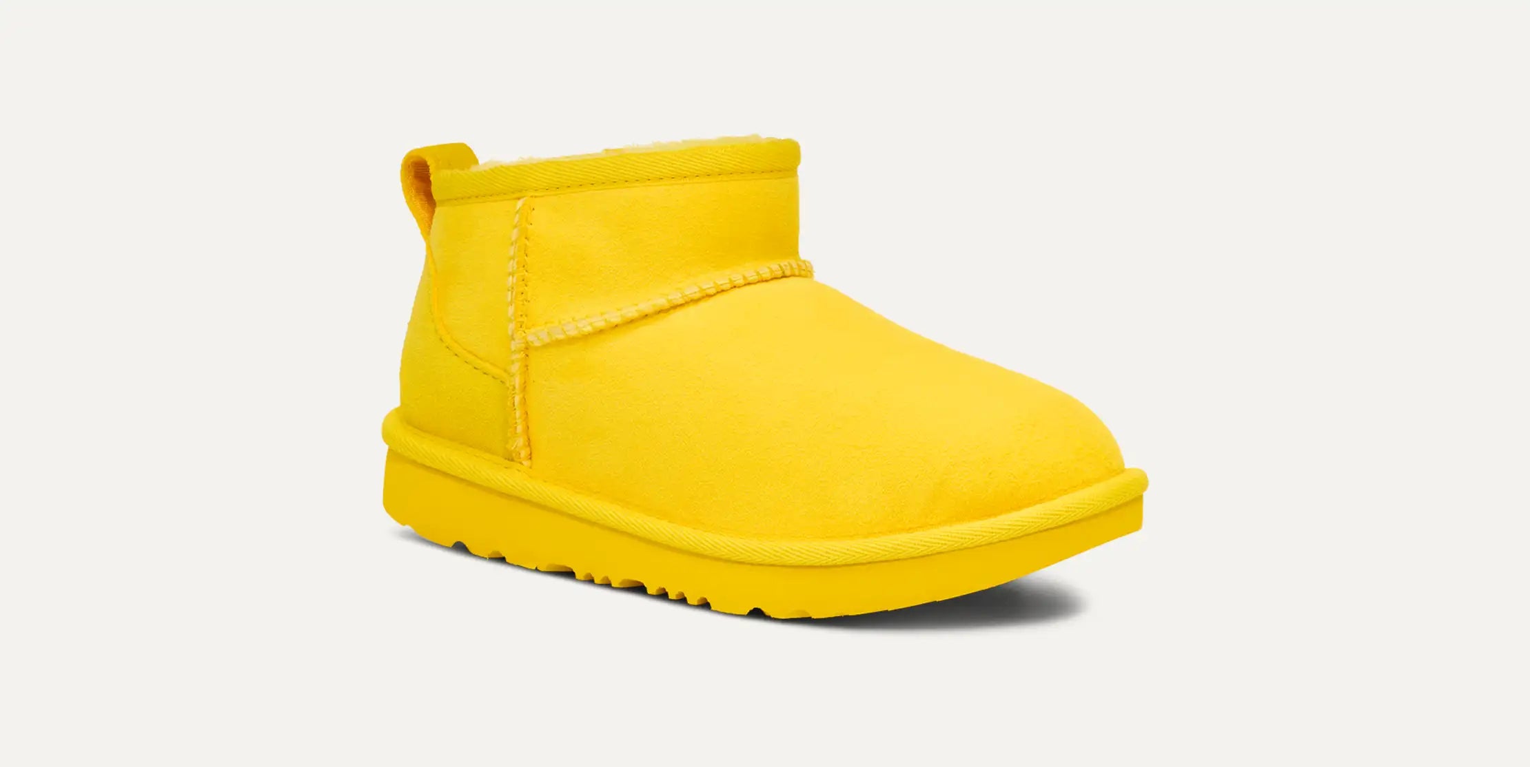 [1130750K-CAN] YOUTH UGG CLASSIC ULTRA MINI 'CANARY YELLOW'