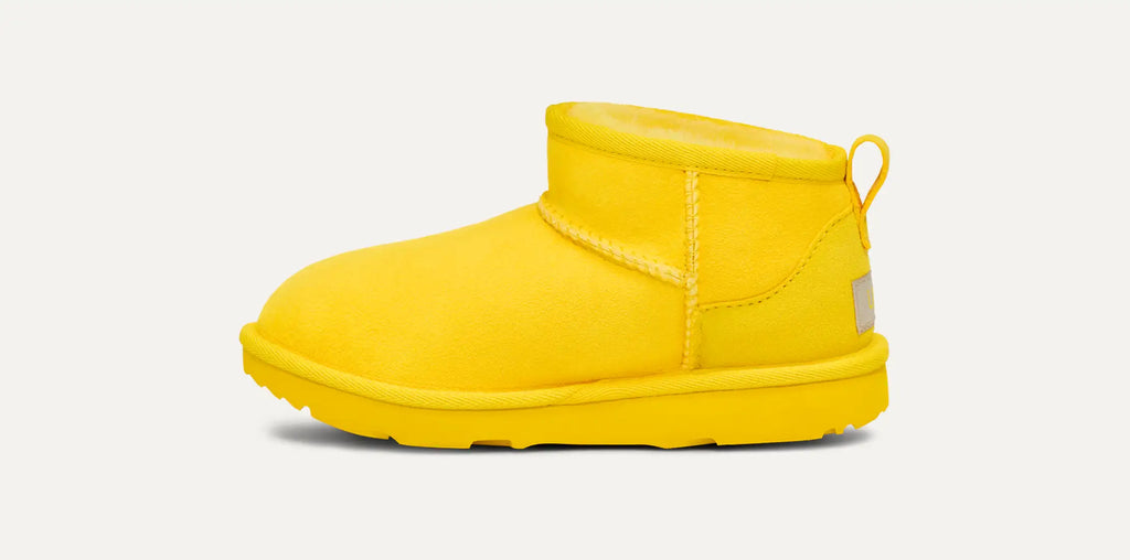 [1130750K-CAN] YOUTH UGG CLASSIC ULTRA MINI 'CANARY YELLOW'