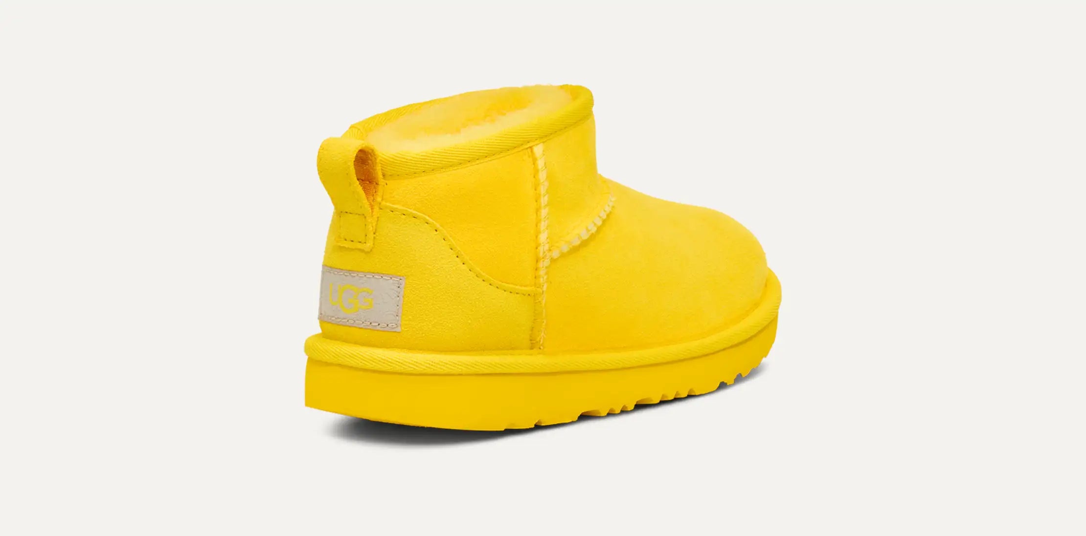 [1130750K-CAN] YOUTH UGG CLASSIC ULTRA MINI 'CANARY YELLOW'