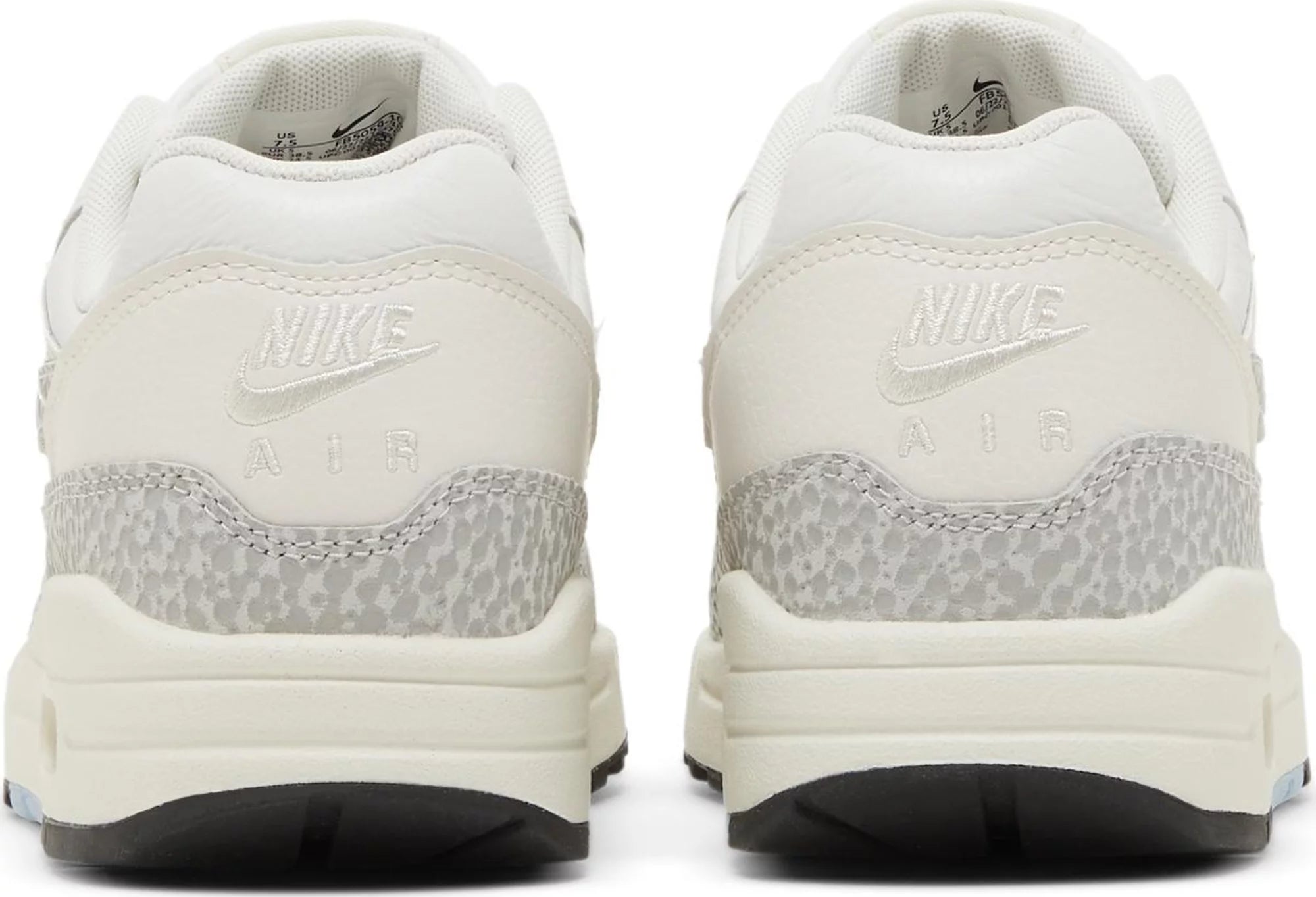 [FB5059-100] Womens Nike AIR MAX 1 'SAFARI - SUMMIT WHITE'