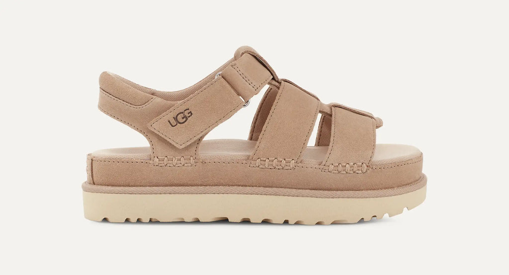 [1137890-DRI] WOMENS UGG GOLDENSTAR STRAP PLATFORM SANDAL