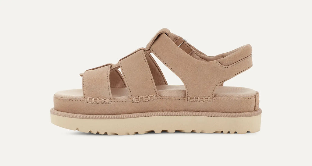 [1137890-DRI] WOMENS UGG GOLDENSTAR STRAP PLATFORM SANDAL
