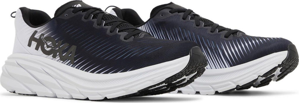 [1119395-BWHT] Mens Hoka One One RINCON 3 'BLACK WHITE'