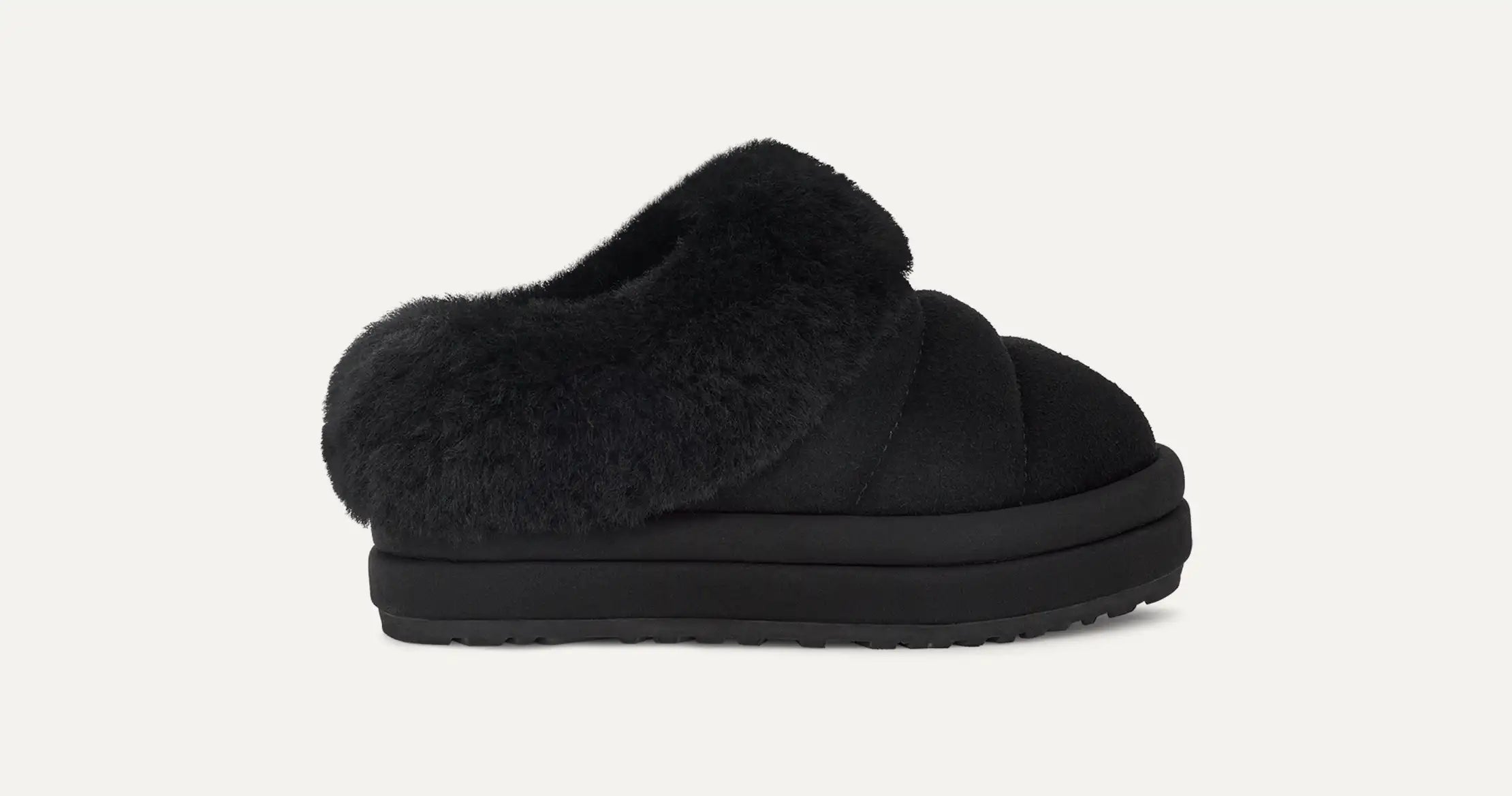 [1143803K-BLK] YOUTH UGG TAZZLITA PLATFORM SLIPPER 'BLACK ' (KID'S)