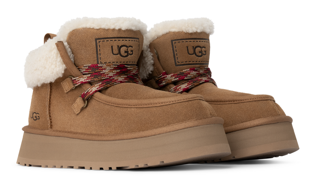 [1143954-CHE] WOMENS UGG FUNKARRA CABIN CUFF BOOT 'CHESTNUT'