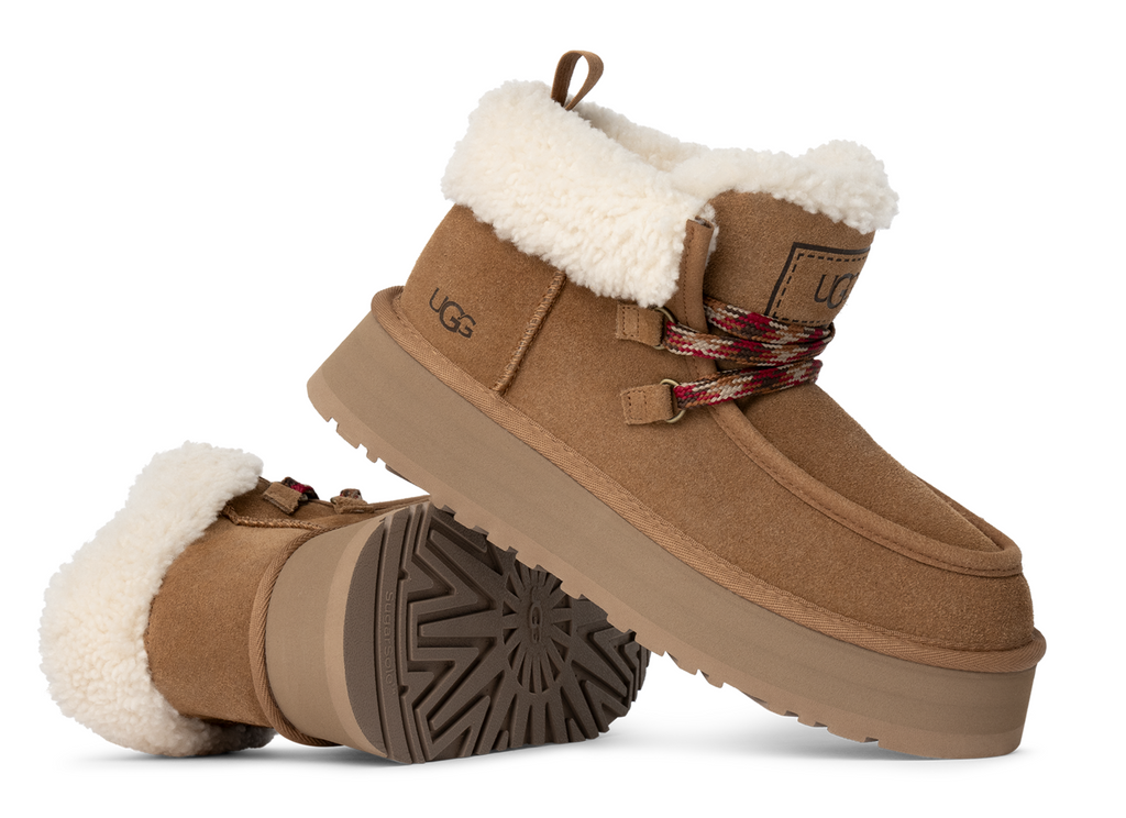 [1143954-CHE] WOMENS UGG FUNKARRA CABIN CUFF BOOT 'CHESTNUT'