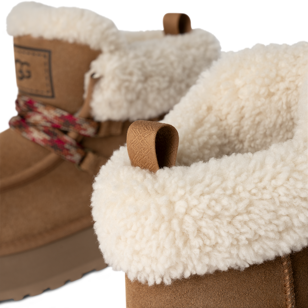 [1143954-CHE] WOMENS UGG FUNKARRA CABIN CUFF BOOT 'CHESTNUT'