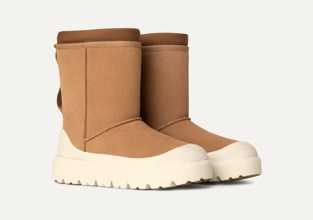 [1143992-CWTC] MENS UGG CLASSIC SHORT WEATHER HYBRID BOOT 'CHESTNUT WHITECAP'