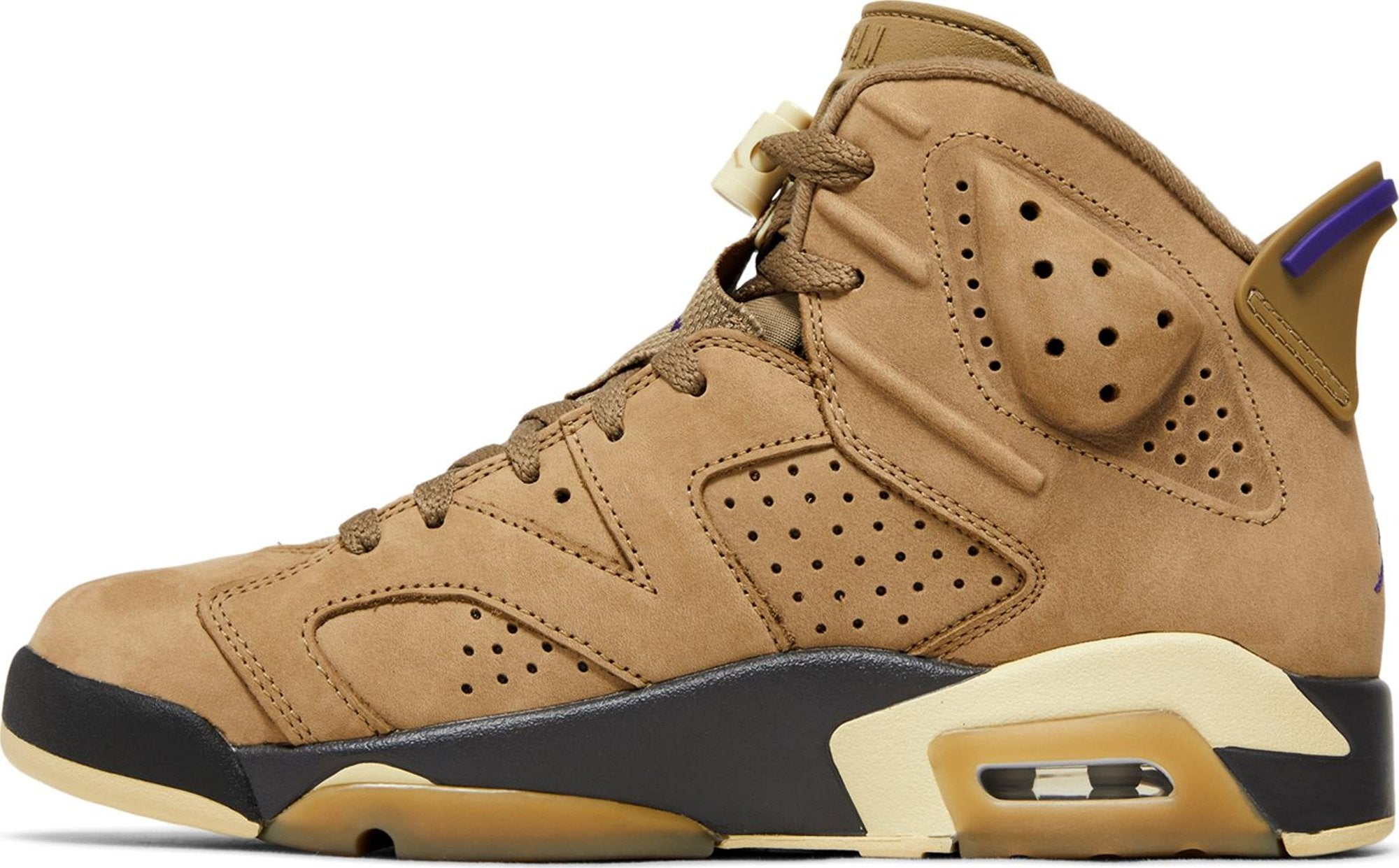 [FD1643-300] Womens Air Jordan Retro 6 'Gore-Tex Brown Kelp' (W)