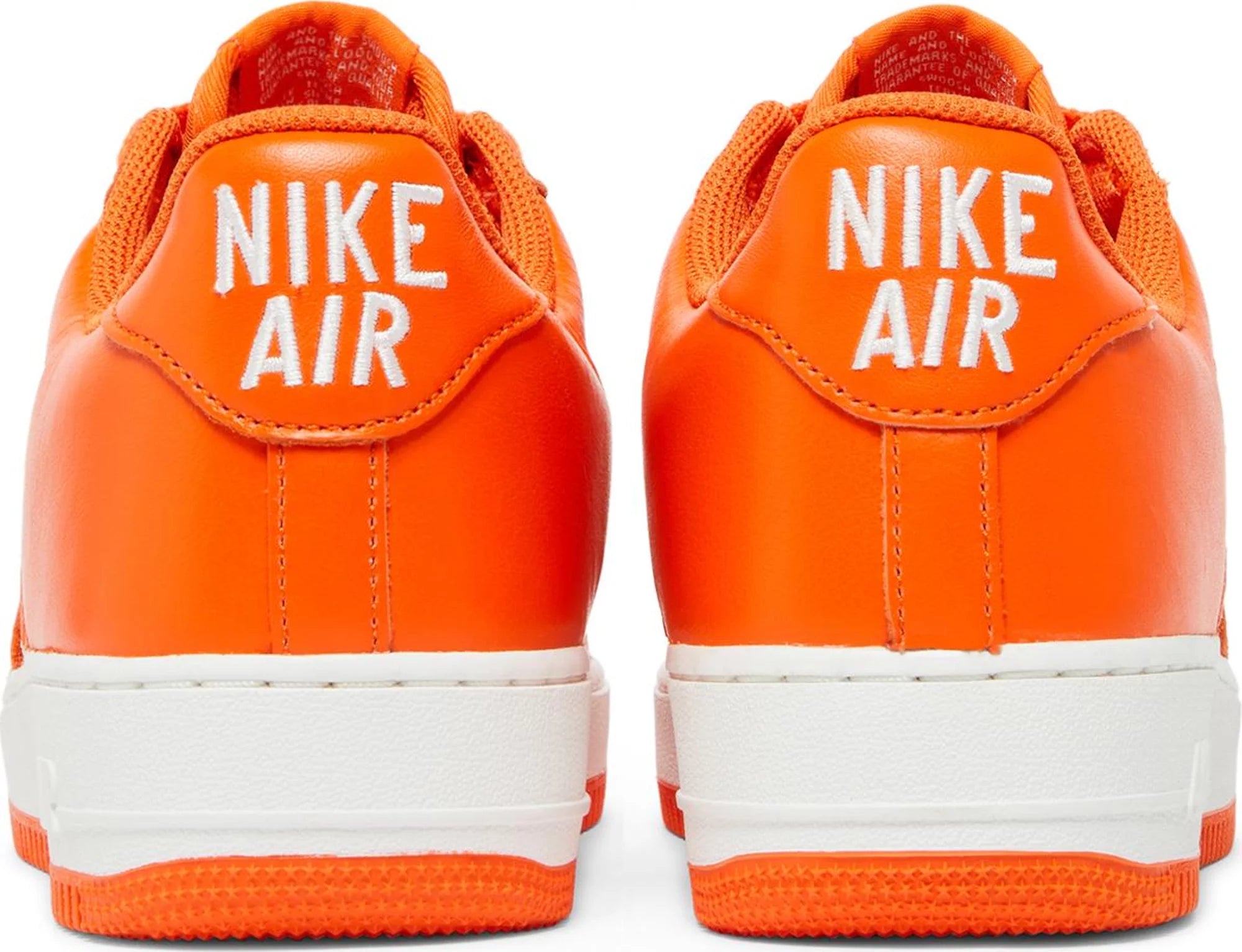 [FJ1044-800] Mens Nike AIR FORCE 1 LOW '07 RETRO 'COLOR OF THE MONTH ORANGE JEWEL'