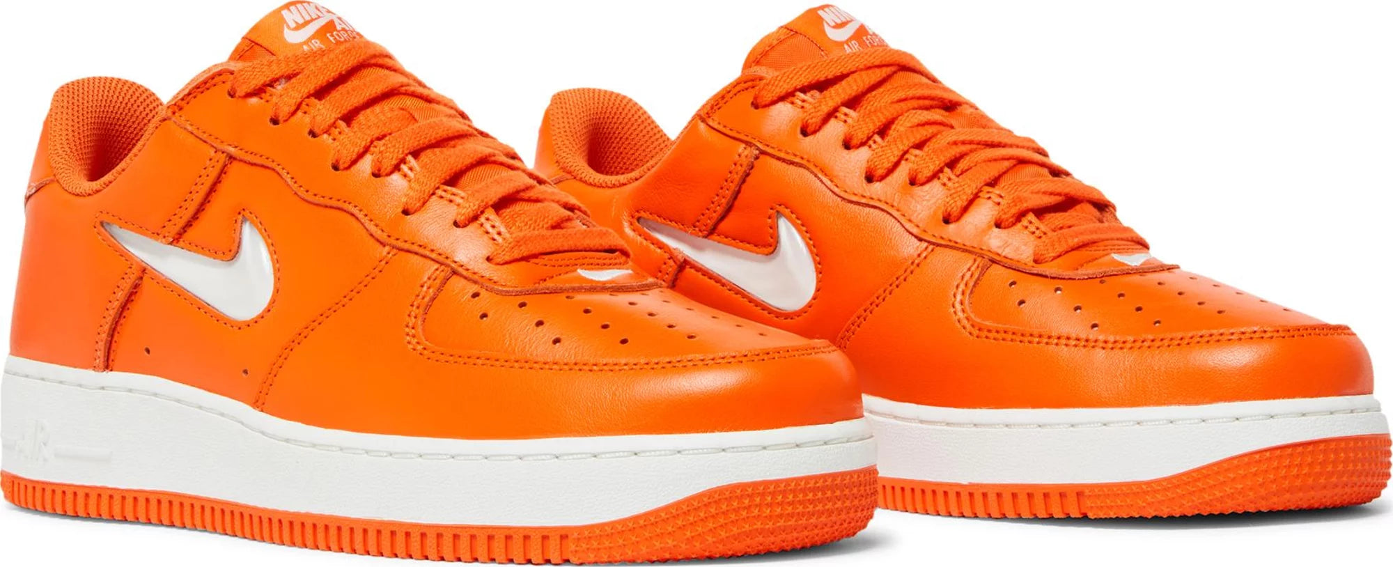 [FJ1044-800] Mens Nike AIR FORCE 1 LOW '07 RETRO 'COLOR OF THE MONTH ORANGE JEWEL'