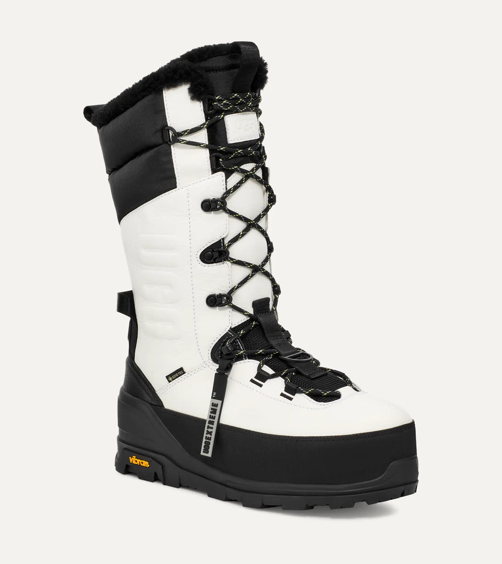 [1151850-WHT] MENS UGG SHASTA BOOT TALL 'WHITE BLACK'