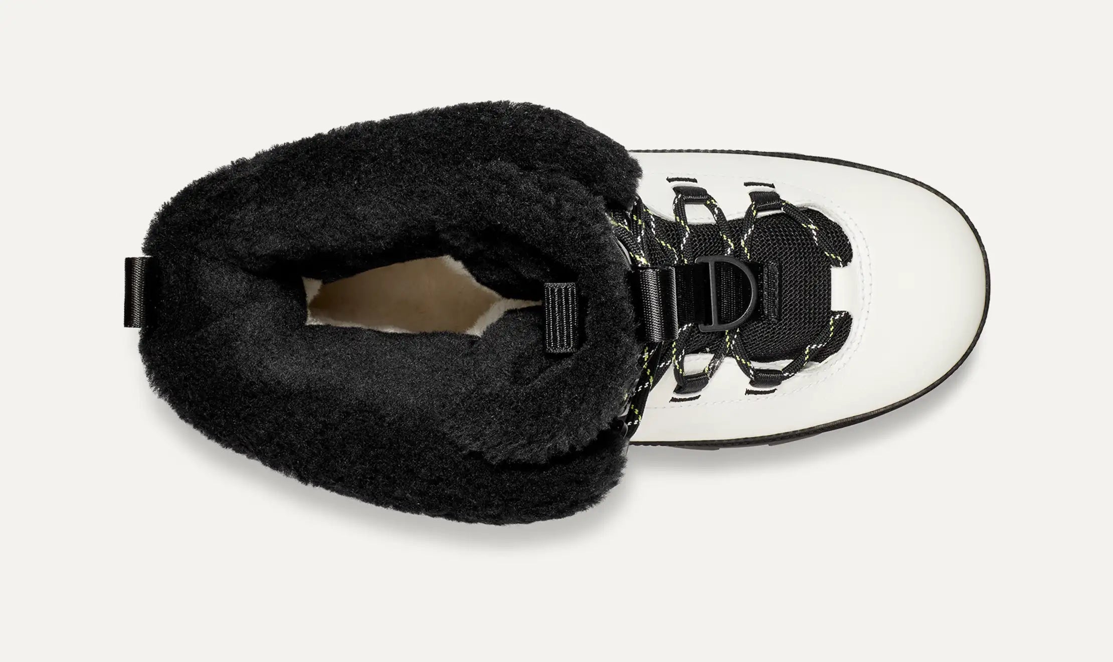 [1151850-WHT] MENS UGG SHASTA BOOT TALL 'WHITE BLACK'