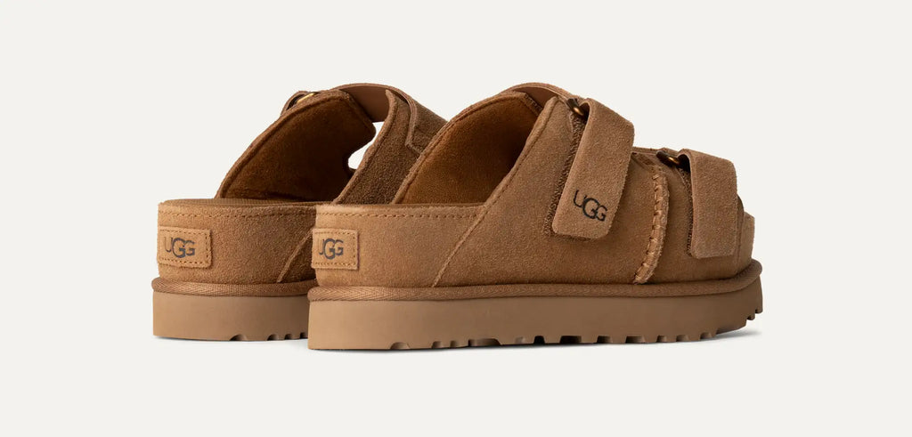 [1155458-CHE] WOMENS UGG GOLDENSTAR HI SLIDE 'CHESTNUT' - CHESTNUT