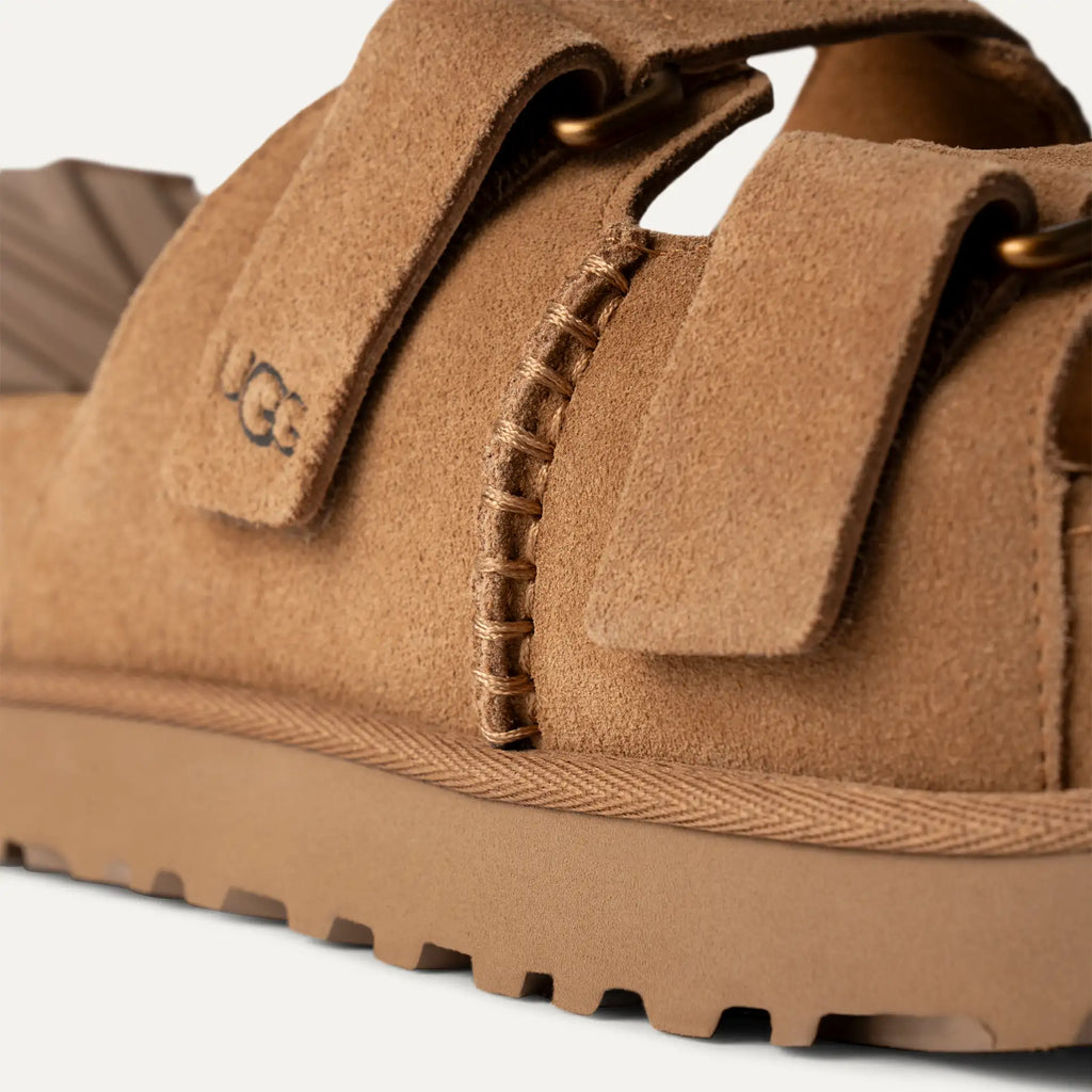 [1155458-CHE] WOMENS UGG GOLDENSTAR HI SLIDE 'CHESTNUT' - CHESTNUT