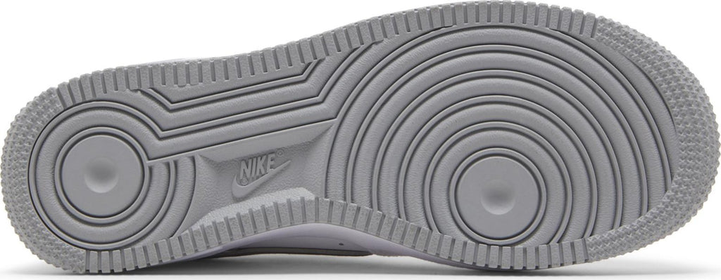 [DX5805-100] Grade School Nike AIR FORCE 1 LOW 'WHITE WOLF GREY (GS)'