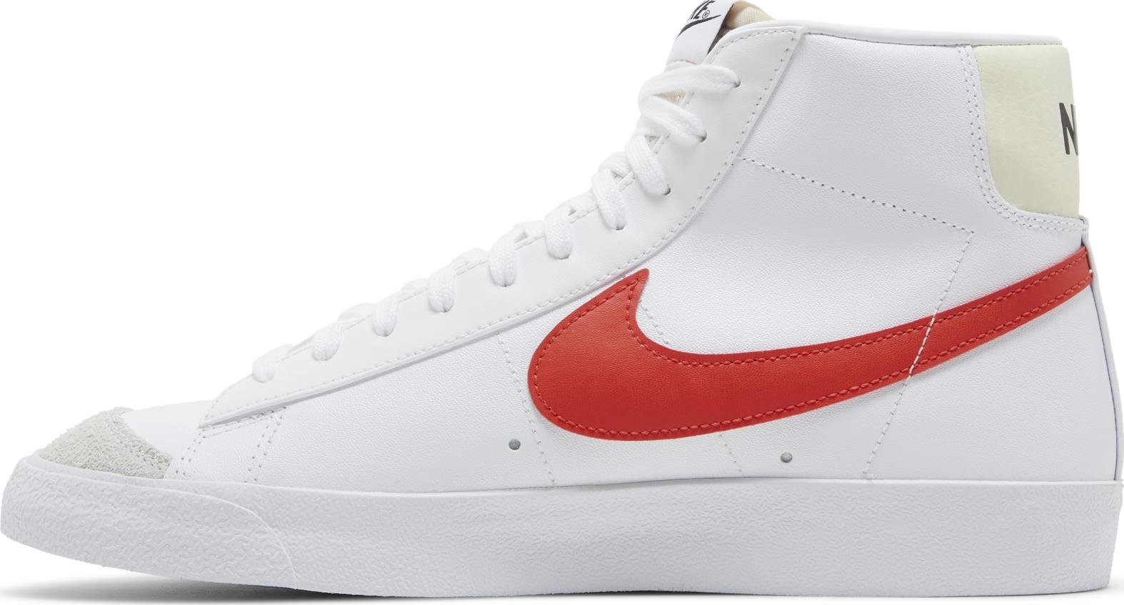 [BQ6806-122] Mens Nike BLAZER MID 77 VINTAGE 'WHITE PICANTE RED COCONUT MILK'