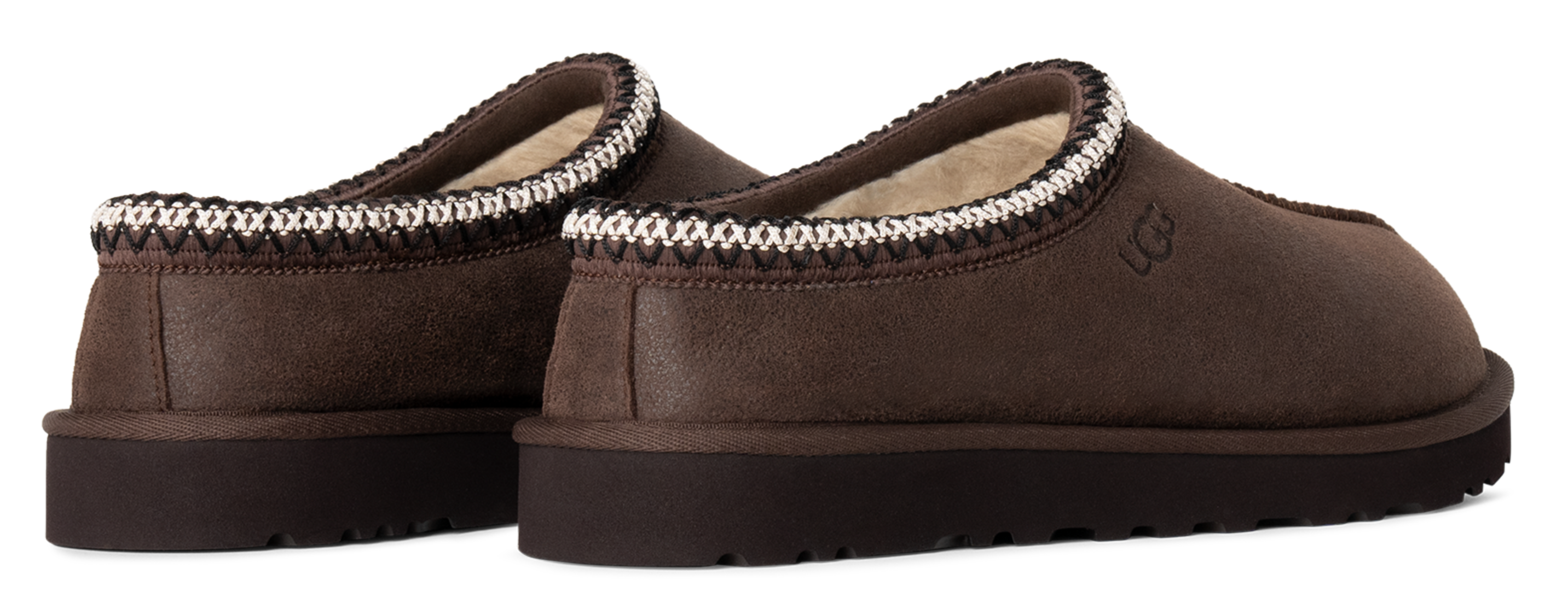 [1158172-BCDR] MENS UGG TASMAN DISTRESSED SLIPPER 'BURNT CEDAR'