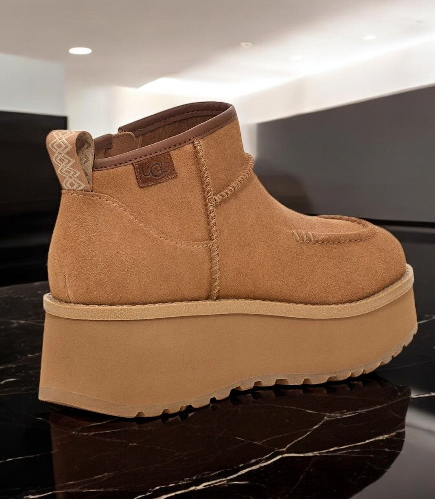 [1158193-CHE] WOMENS UGG CITYFUNC ULTRA MINI BOOT 'CHESTNUT'