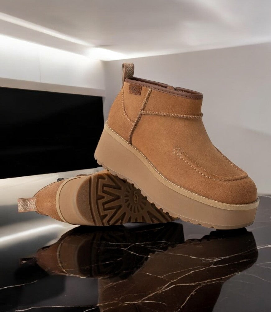 [1158193-CHE] WOMENS UGG CITYFUNC ULTRA MINI BOOT 'CHESTNUT'
