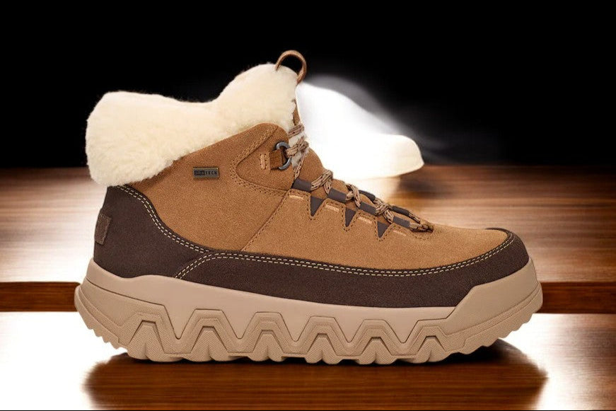 [1158210-CHE] WOMENS UGG TERRETRAIL COZY LACE BOOT 'CHESTNUT'