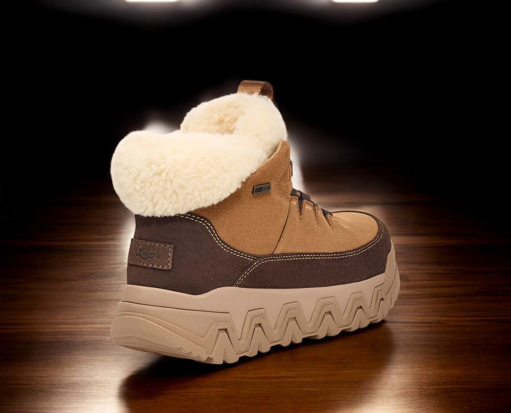 [1158210-CHE] WOMENS UGG TERRETRAIL COZY LACE BOOT 'CHESTNUT'