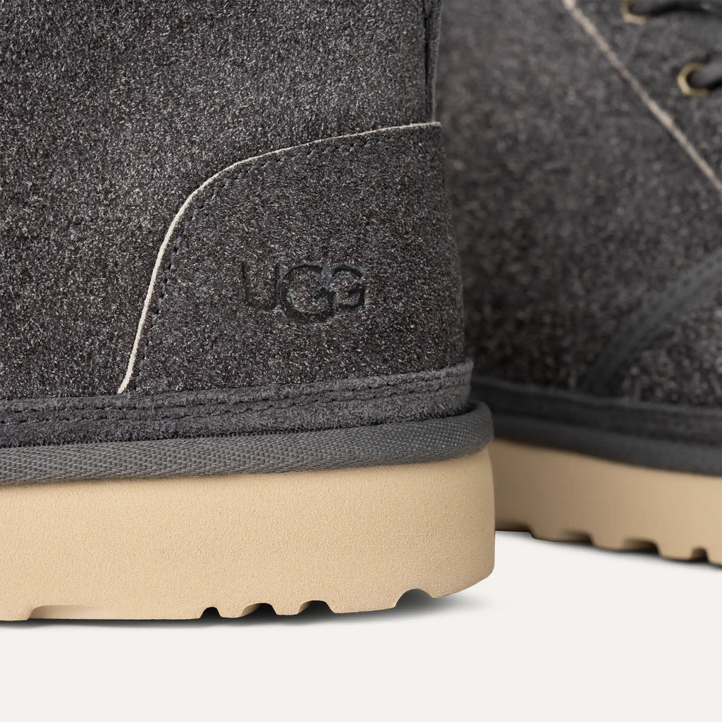 [1158219-DGRY] MENS UGG NEUMEL SHAGGY SUEDE BOOT 'DARK GREY'
