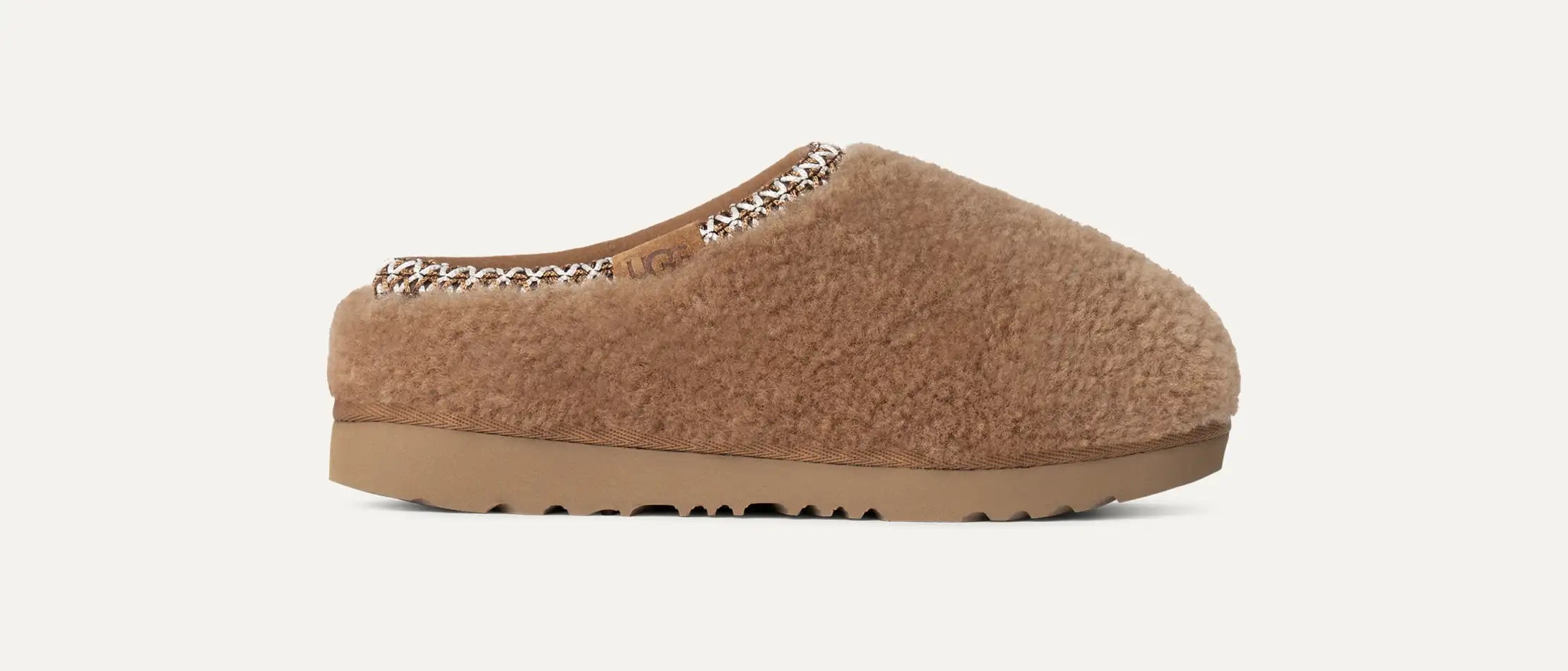 [1158256K-CHE] KIDS UGG TASMAN MAXI CURLY SLIPPER CHESTNUT