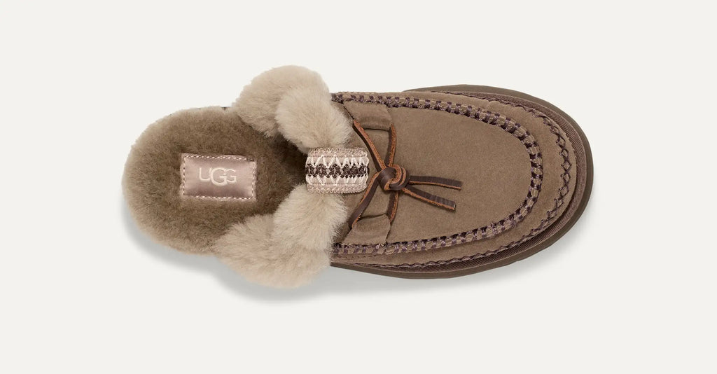 [1158260-HCK] WOMENS UGG DISQUETTE ALPINE SLIPPER