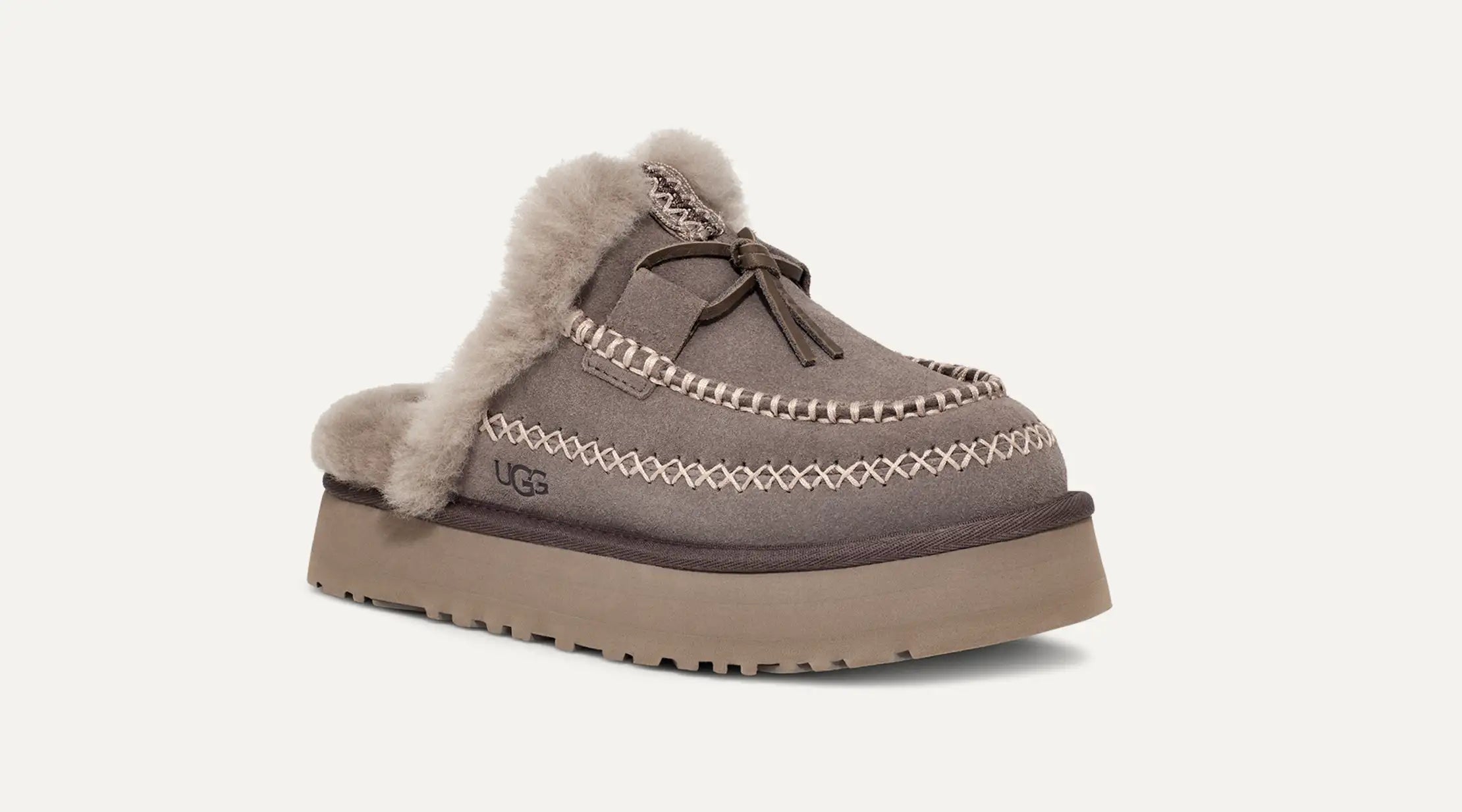 [1158260-TCLD] WOMENS UGG DISQUETTE ALPINE SLIPPER
