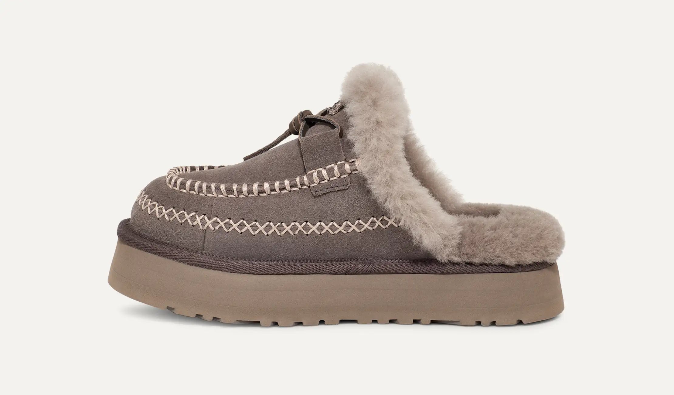 [1158260-TCLD] WOMENS UGG DISQUETTE ALPINE SLIPPER