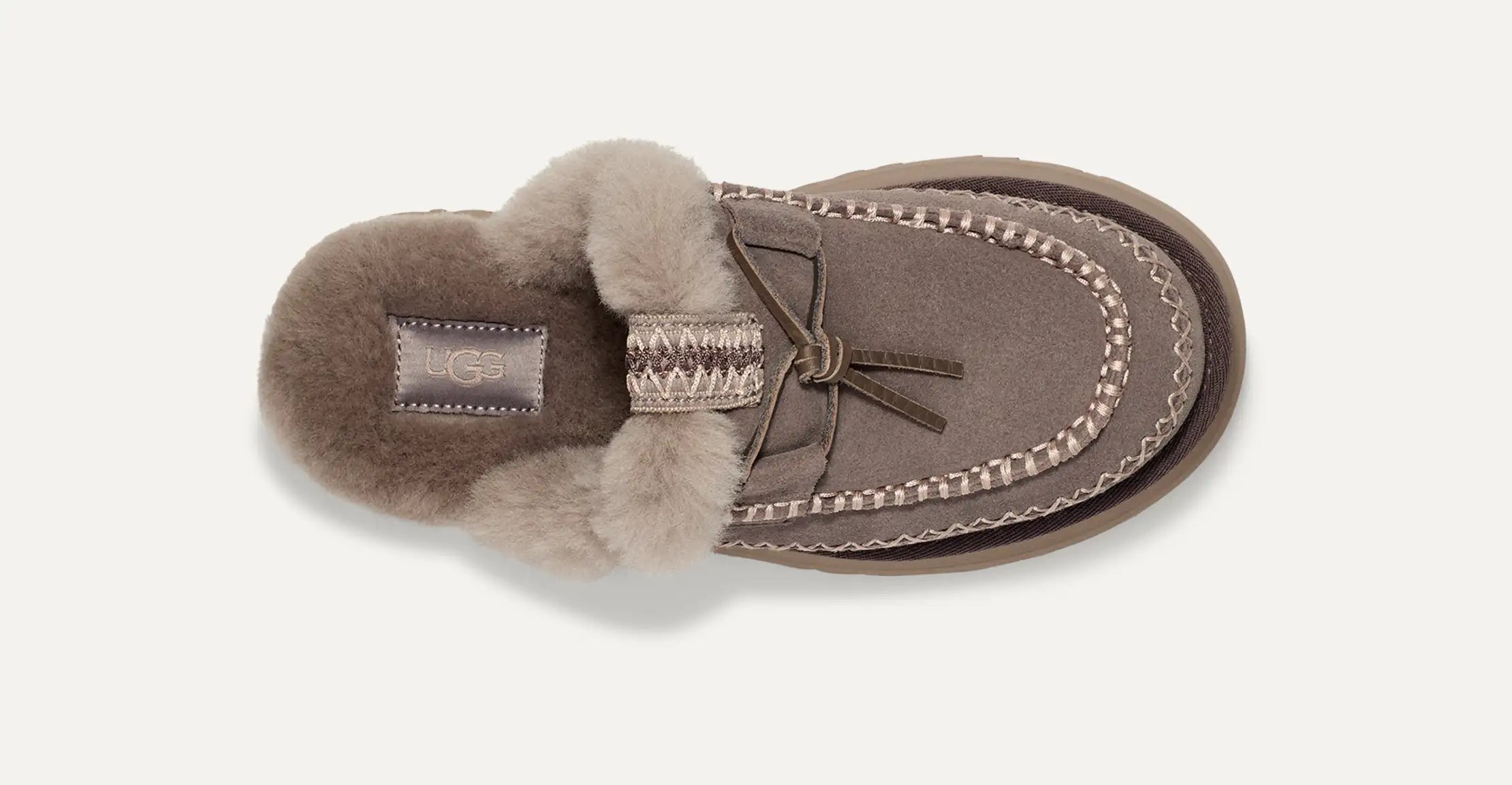 [1158260-TCLD] WOMENS UGG DISQUETTE ALPINE SLIPPER
