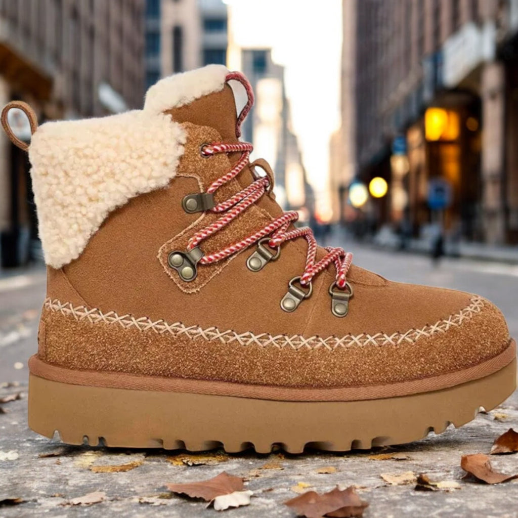 [1158271-CHE] WOMENS UGG CLASSIC ALPINE LACE-UP BOOT 'CHESTNUT'