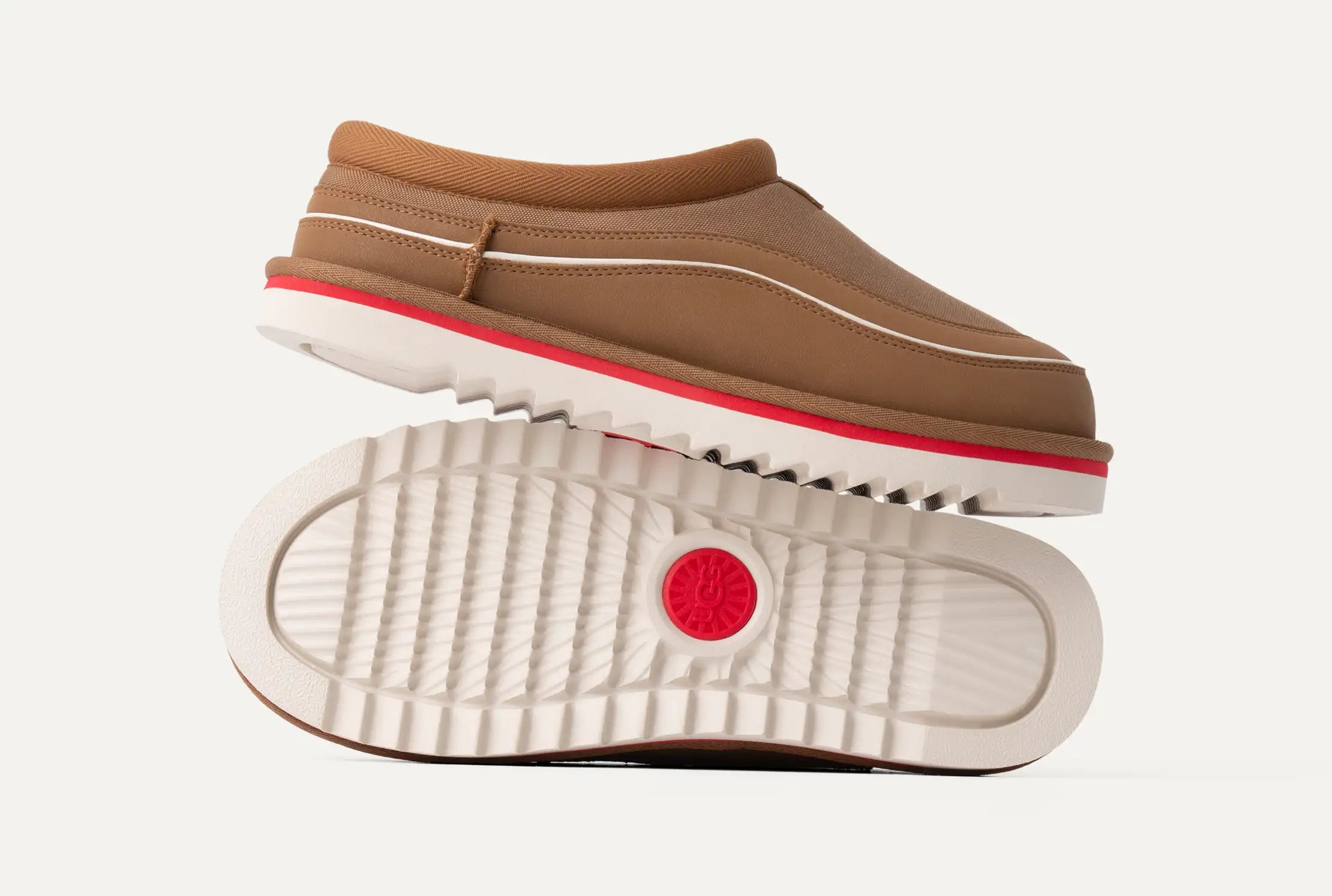 [1158278-CBRC] WOMENS UGG TASMAN CALI WAVE SLIPPER 'CHESTNUT BIRCH'