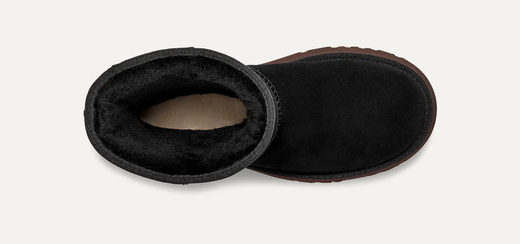 [1158310-BLK] WOMENS UGG CLASSIC SHORT NEW HEIGHTS BOOT