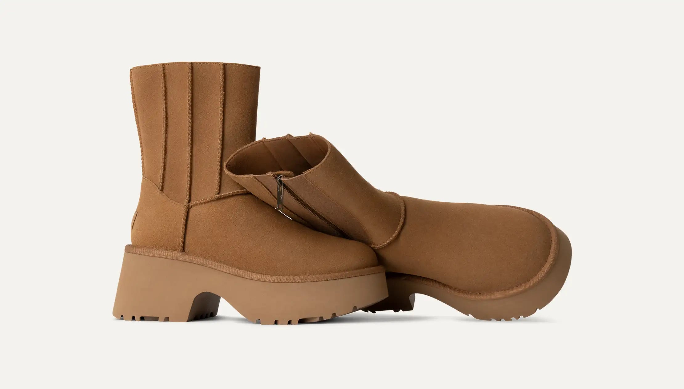 [1158313-CHE] WOMENS UGG CLASSIC TWIN SEAM NEW HEIGHTS
