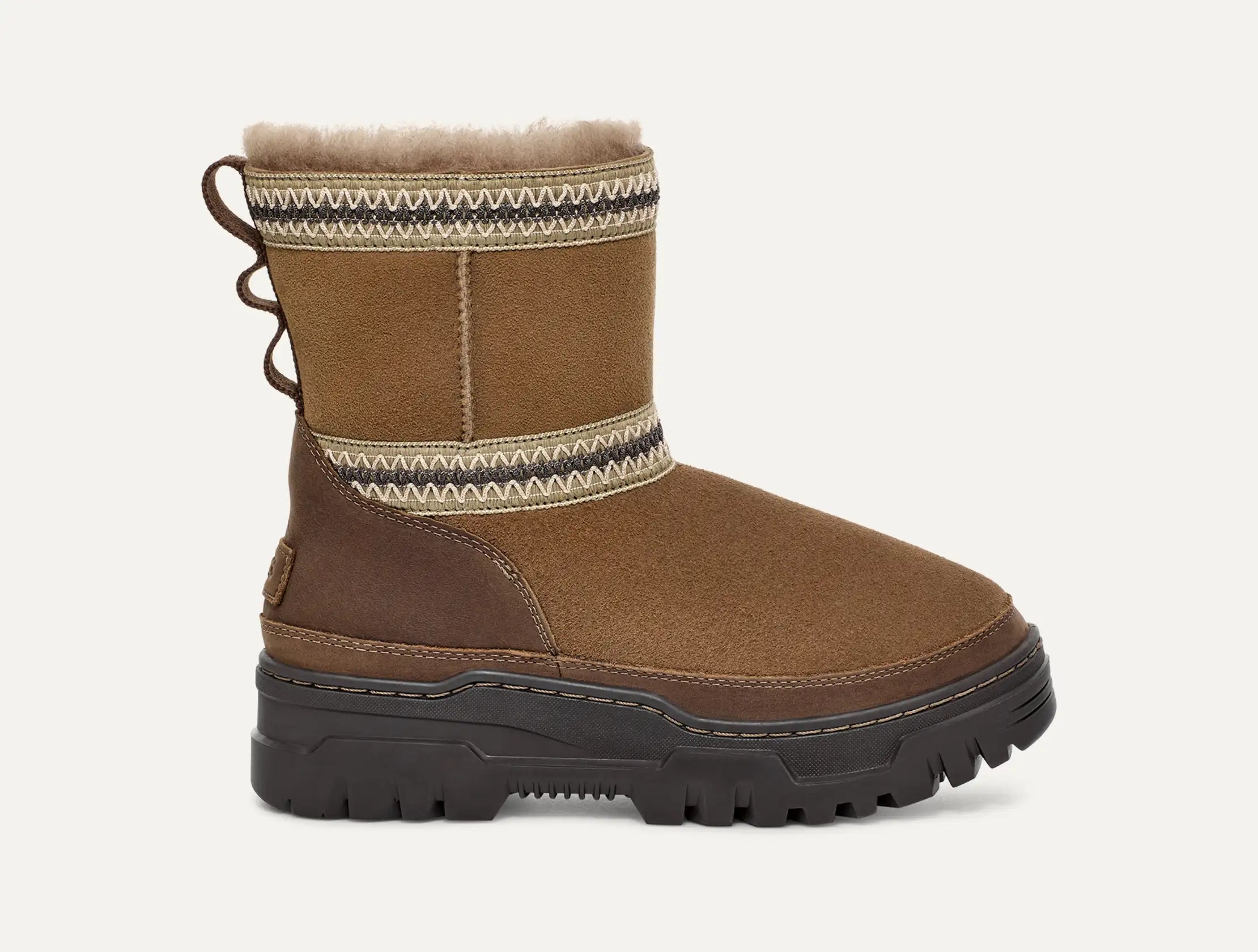 [1158322-HCK] WOMENS UGG CLASSIC MINI TRAILGAZER BOOT HICKORY