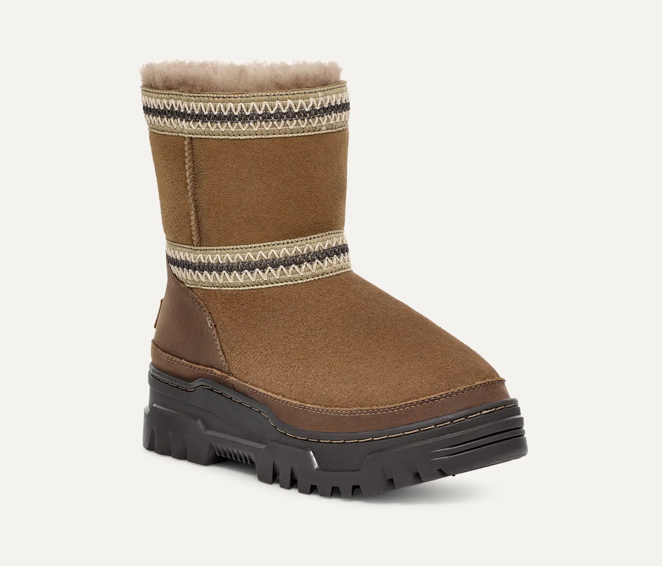 [1158322-HCK] WOMENS UGG CLASSIC MINI TRAILGAZER BOOT HICKORY