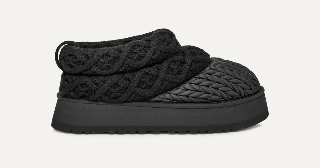 [1158330-BLK] WOMENS UGG TAZZ VILLA KNIT