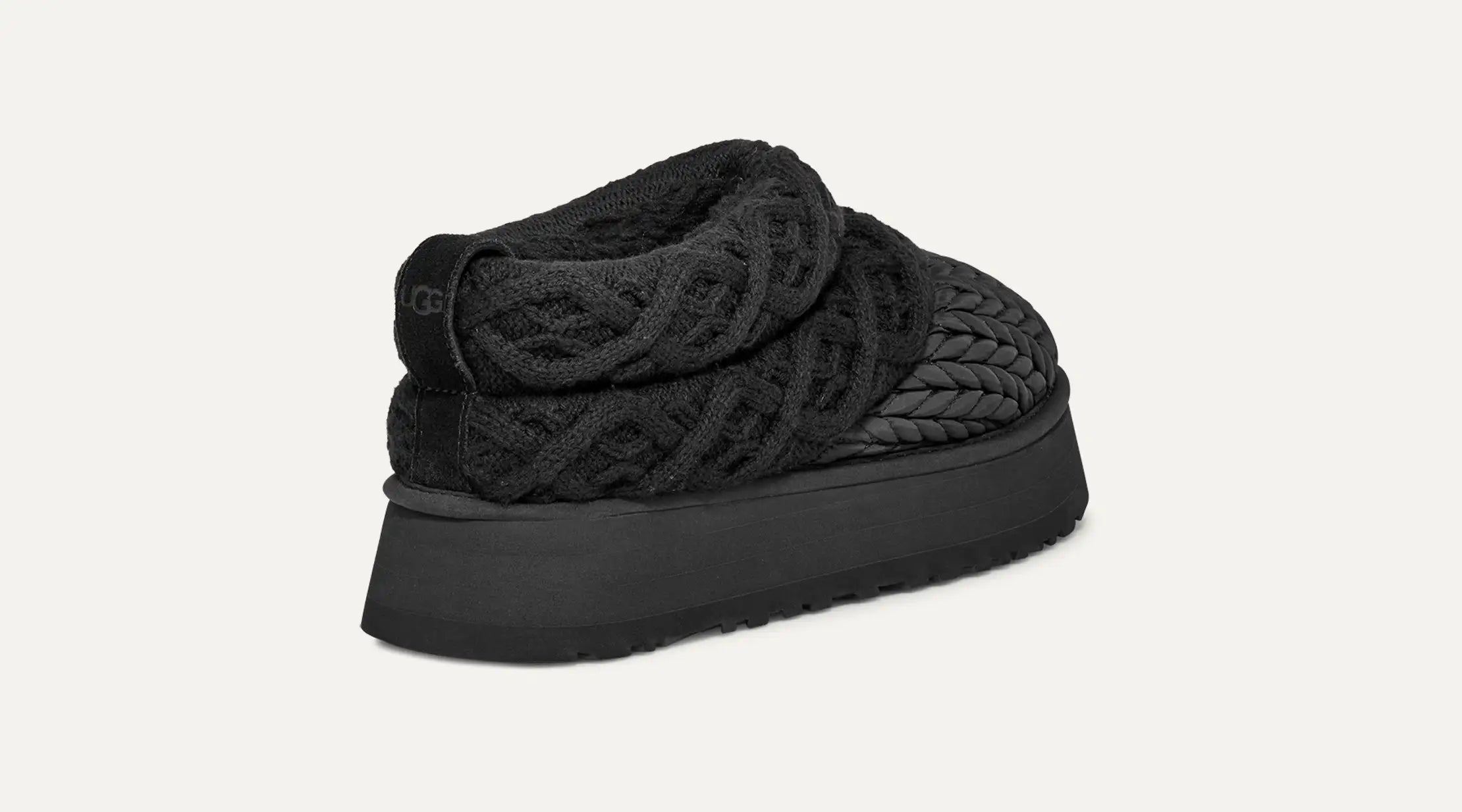 [1158330-BLK] WOMENS UGG TAZZ VILLA KNIT