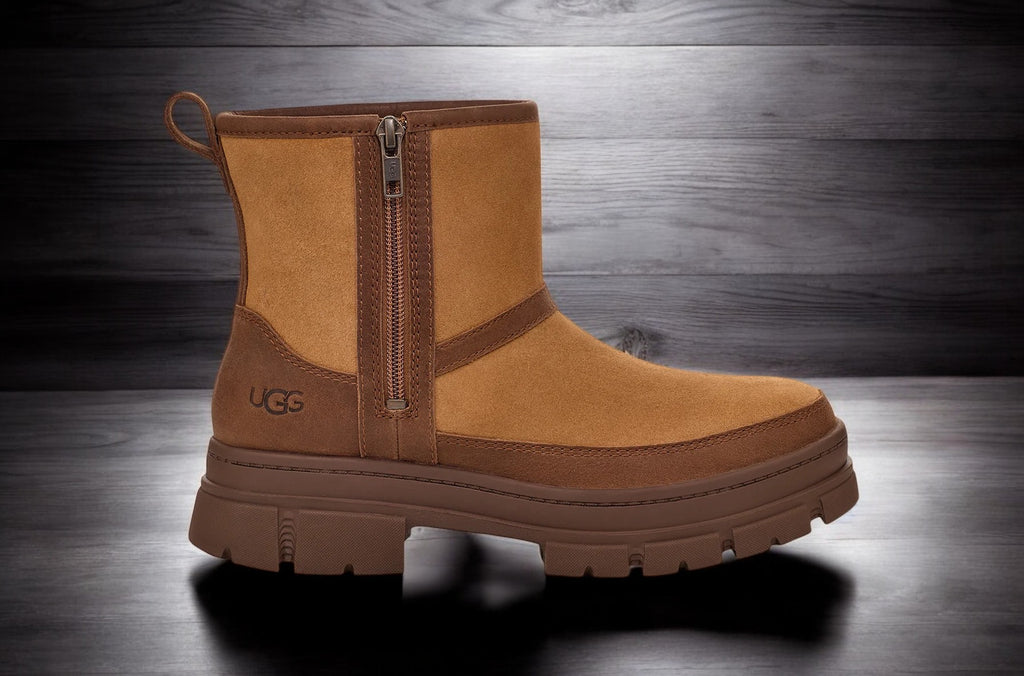 [1164890-CHE] WOMENS UGG ASHTON ZIP BOOT 'CHESTNUT'