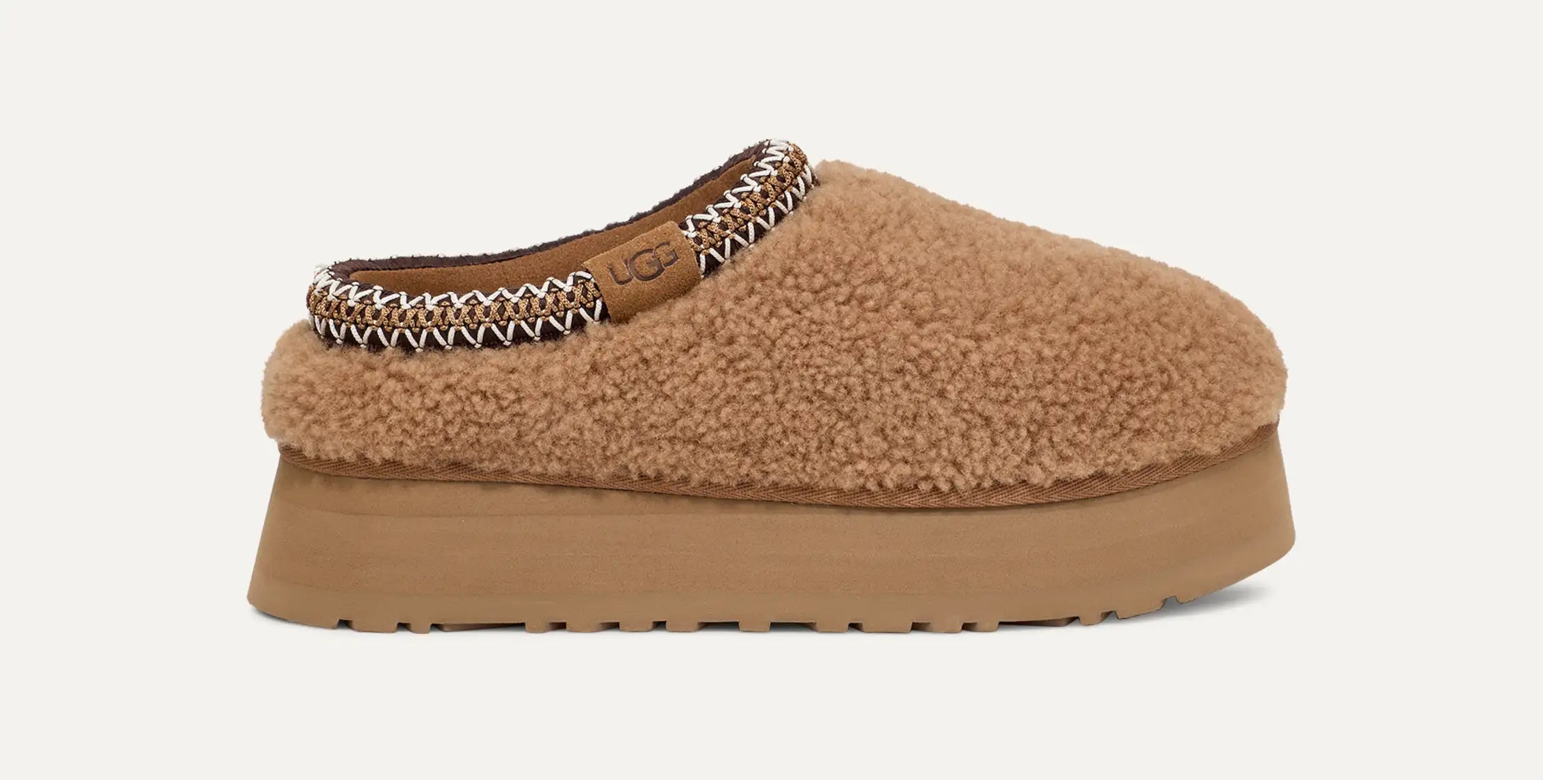 [1167770-CHE] WOMENS UGG TAZZ SLIPPER MAXI CURLY