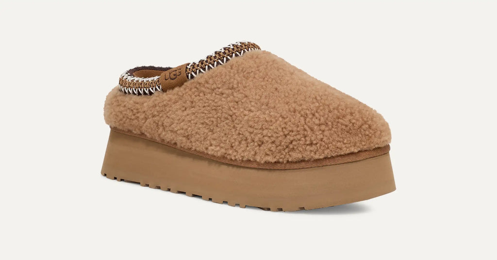 [1167770-CHE] WOMENS UGG TAZZ SLIPPER MAXI CURLY