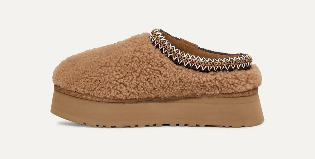 [1167770-CHE] WOMENS UGG TAZZ SLIPPER MAXI CURLY