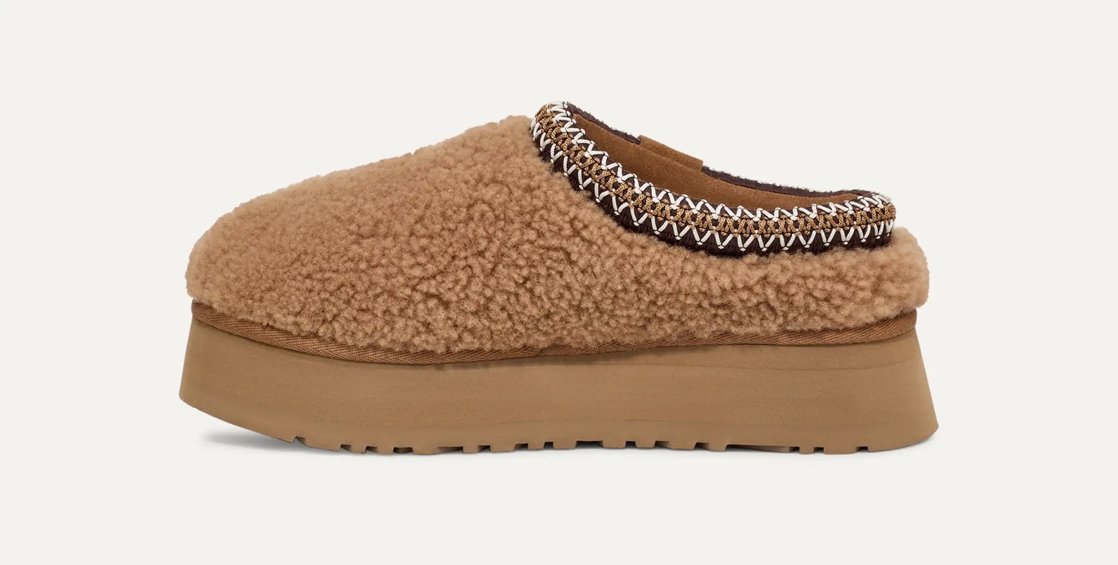 [1167770-CHE] WOMENS UGG TAZZ SLIPPER MAXI CURLY